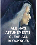 ALBINA&#39;S CLEAR ALL BLOCKAGES ATTUNEMENT ENERGIES ALBINA 99 yr Witch REIK... - $1,515.59 MXN