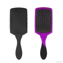 Wet Brush Pro Paddle Detangler Hair Brushes Set Choose Black Purple or both 2 Pc - £23.94 GBP