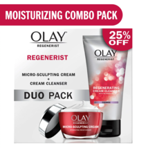 Olay Regenerist Moisturizer and Face Wash Combo Pack , 1.7 oz & 5.0 fl oz.. - $59.39