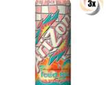 3x Cans Arizona Iced Tea With Peach Flavor Juice 23oz ( Fast Free Shippi... - £15.66 GBP