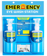 Emergency Eye Wash Station Portable Eyewash Safety Kit Wall Mount First-... - £27.23 GBP