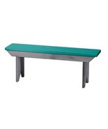 TODDLER BENCH - GRAY &amp; WHITE Maple Wood Amish Handmade Kids Youth Furnit... - €174,14 EUR