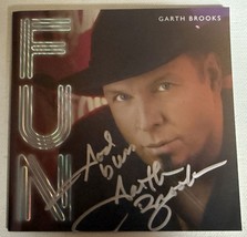 Garth Brooks Autographed &quot;Fun&quot; Music CD Cover - $79.99