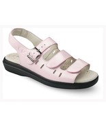 NEW Propet Women Breeze Walker Sandals -Pink- Leather Slingback Shoes- 8... - £55.15 GBP