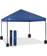 KUZNAP 12’x12’ Pop up Canopy Tent Patented EZ Set up Instant Outdoor Can... - £120.39 GBP