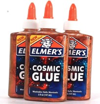 3 Bottles Elmer&#39;s 5 Oz Cosmic Washable Safe Non Toxic Glue - $23.99