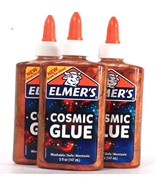 3 Bottles Elmer&#39;s 5 Oz Cosmic Washable Safe Non Toxic Glue - $32.94 CAD