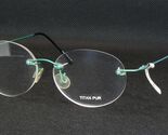 Vintage Claudio P 709 B 840 Mint Verde Unico Raro Vista Titan 47-16-140mm - $1,764.01 MXN