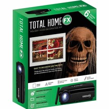 Holiday Video Window Projector Decorating Kit Total Home FX Christmas Halloween - £67.14 GBP