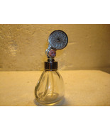 Vintage Marcel Franck Perfume Bottle marked Romesnil  Crystal Empty works - £27.61 GBP