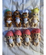 Lot of 8 Headstart Baby Secrets Figurines Toys Dolls USED Babies Artist ... - £15.72 GBP