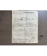 Alte Österreich Armee Militär Lizenz Soldaten Zertifikat 1919 - $34.69 CAD