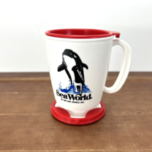 Vintage Sea World Whirley Industries Shamu Orca Whale Plastic Travel Cup... - £19.33 GBP