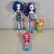 My Little Pony Lot Equestria Doll Rarity Rainbow Shutterfly Pinkie - £15.95 GBP