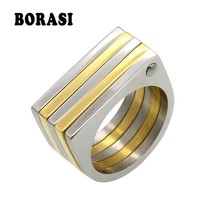 N women s wedding rings stainless steel 5 rows band rings for women men jewelry fashion thumb200