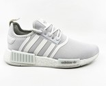 adidas NMD R1 Primeblue Cloud White Grey Unisex Kids Athletic Sneaker H0... - $69.95
