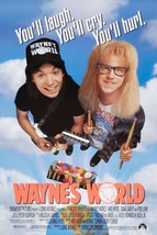 1992 Waynes World Movie Poster 11X17Mike Myers Dana Carvey Rob Lowe  - £9.29 GBP