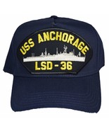 EC USS Anchorage LSD-36 Ship HAT - Navy Blue - Veteran Owned Business - $22.98