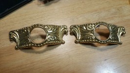 Vintage Victorian Dresser Brass Handle Pulls - £19.24 GBP