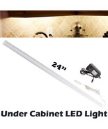 Kitchen Under Cabinet LED Light 24&quot; 5000K 3000K + Touch on/off Dim LEDup... - £27.40 GBP