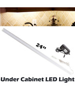 Kitchen Under Cabinet LED Light 24&quot; 5000K 3000K + Touch on/off Dim LEDup... - $47.83 CAD