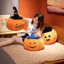 Juguetes Peluche Calabaza Cojín Planta Suave Creativo Sombrero Mágico Divertido - $21.76+