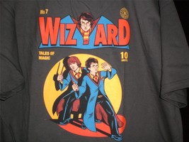 TeeFury Harry Potter XLARGE Shirt &quot;Wizard Comics&quot; Harry Potter Tribute B... - £11.79 GBP