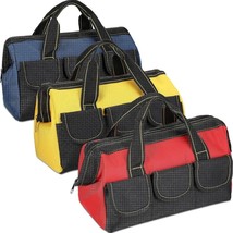 3 Pack Tool Bag for Men with Waterproof Hard Bottom Heavy Duty Mechanic Tool Bag - £28.57 GBP
