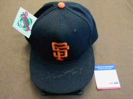 Willie Mays Sf Giants Hof Signed Auto New Era Pro Model Wool Cap Hat PSA/DNA - £791.35 GBP