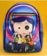Loungefly CORALINE Cosplay Zip Closure Mini Backpack - $2,302.18 MXN