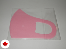 Kids Comfort Fit Fiber Cloth Face Mask Washable Reusable Unisex One Size - Pink - £2.19 GBP