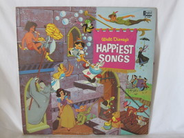 1967 Walt Disney 12&quot; Record- Gulf Oil Promotional: Happiest Songs , #DL-... - $10.00
