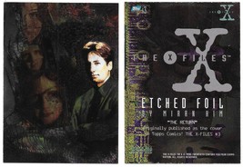 The X-Files TV Series Season One Etched Foil Trading Card i3 Topps 1995 NEAR MT - £8.37 GBP