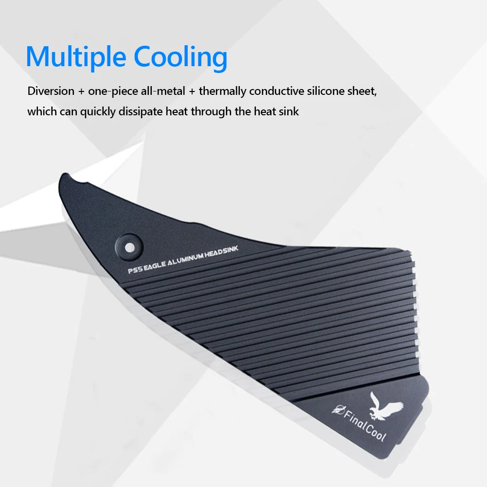 For PS5 NVME M.2 2280 SSD Heatsink Game Console Heatsink Cooler Radiator Thermal - £16.19 GBP+