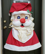 Vintage Windsport Santa Claus Outdoor Bells Christmas Holiday Decoration... - $79.15