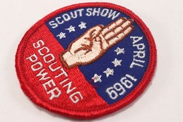 Vintage April 1969 Scouting Power Scout Show Boy Scouts of America BSA Patch ! - £9.31 GBP