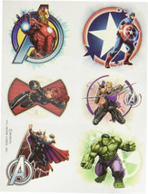 Avengers Temporary Tattoos 12 Ct Birthday Party Favors - $2.96
