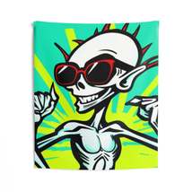 Beach Bum Summer Alien Anime Indoor Wall Tapestries - $41.18+