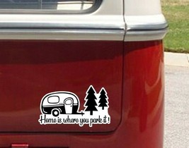 Live free camping car sticker / van exterior decal / camper sticker / vinyl - £7.96 GBP