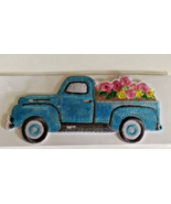 Create It Peel &amp; Stick / Iron-On Fabric Applique - New - Truck with flowers - £7.77 GBP