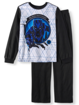 Marvel Black Panther Boys 2 Piece Sleepwear Pajama Set Size 4/5 - £19.65 GBP