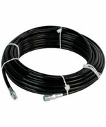 4800 PSI 1/8&quot; X 100&#39; Sewer Jetter Hose Black Thermoplastic Weather Resis... - $2,702.97 MXN