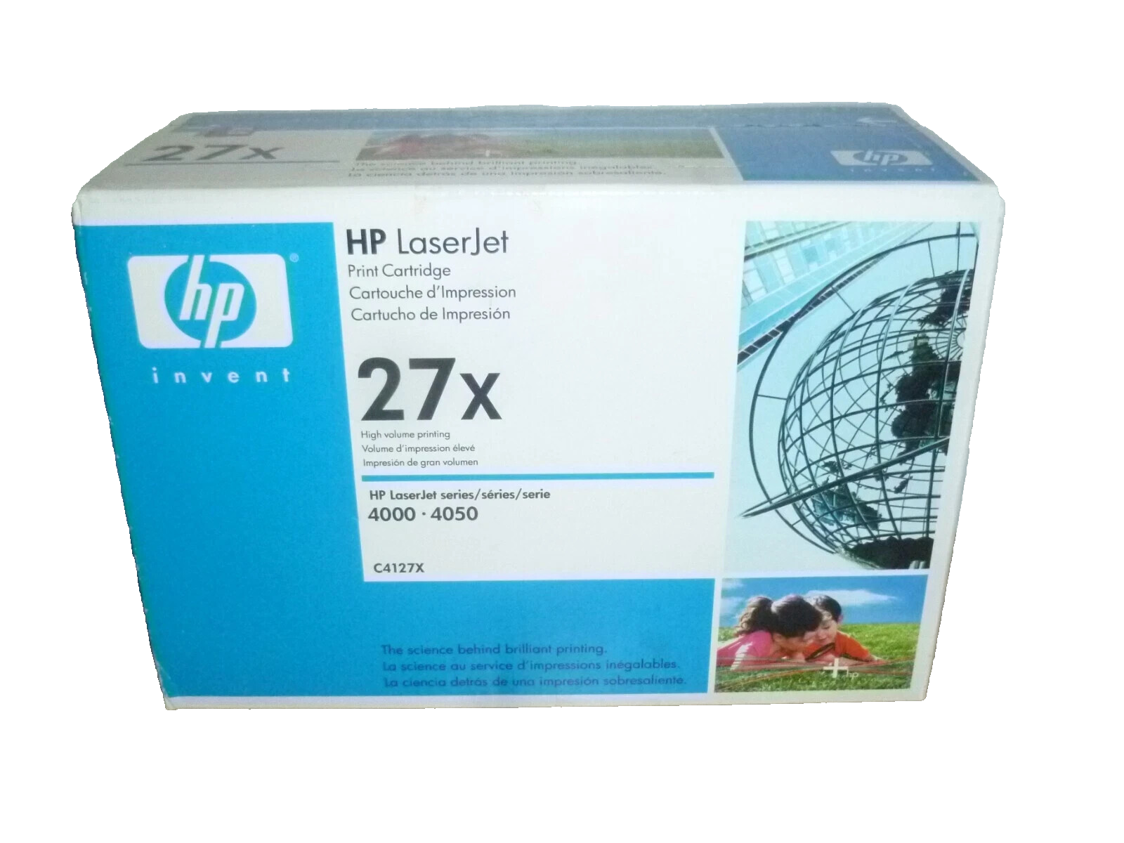Gen HP 27X  Black Toner Cartridges 4000 4050 NEW Tape on Box - $27.99
