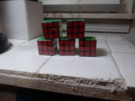 5 Pack 1.5&quot; (3x3x3) Puzzle Cube Set Brain Teaser Twist - $7.92