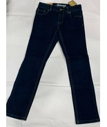 NWT Crazy 8 Skinny Adjustable Waist Girls Size 8 Regular Denim Jeans - £7.06 GBP