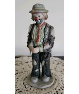 Vintage Emmett Kelly Jr. ~ Porcelain Clown Miniature Figurine ~ &quot;Hands F... - £29.78 GBP