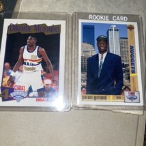 Dikembe Mutombo 1991-92 Upper Deck #3  ROOKIE &amp; NBA Hoops - £3.18 GBP