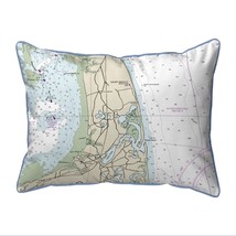 Betsy Drake Cape Cod - Nauset Beach, MA Nautical Map Small Corded Indoor - £38.93 GBP