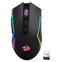 Redragon M693 Wireless Bluetooth Gaming Mouse, 8000 DPI Wired/Wireless Gamer Mou - £43.94 GBP