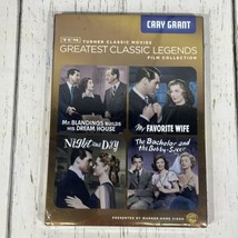 Silver Screen Icons: Cary Grant (DVD, 2012, 4-Disc Set) Night &amp; Day New! - £9.87 GBP